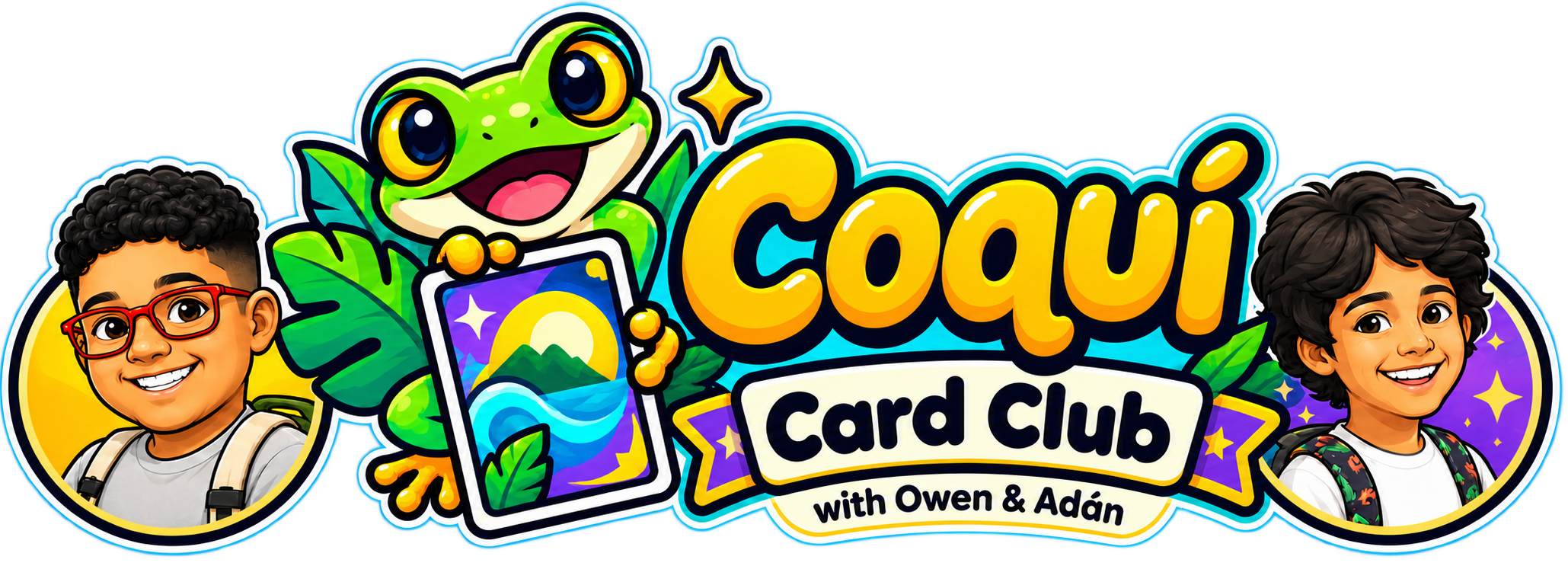 Coquí Card Club with Owen and Adán